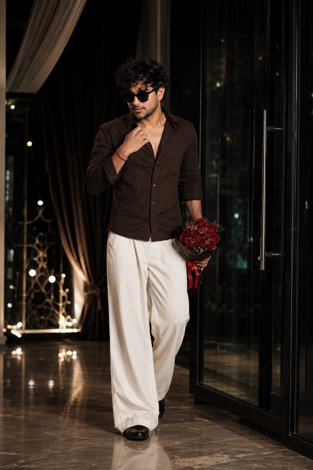 Vishnu — Moody suit editorial